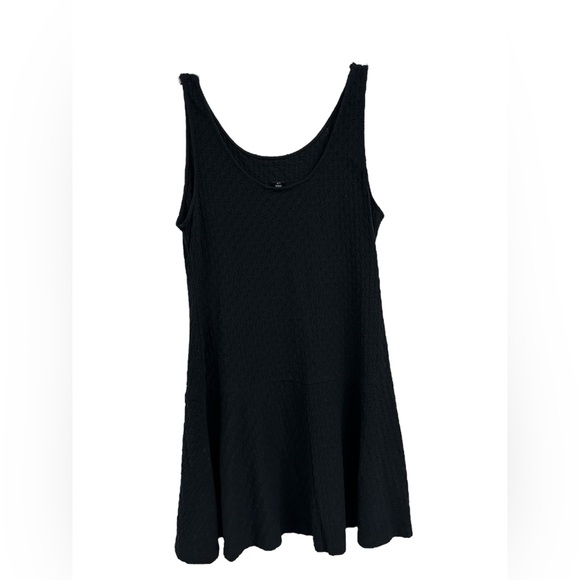 Bundle (2) blue and black texture tank mini dress. Sz. L - Picture 6 of 6